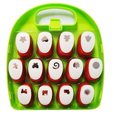 PHOCOS 形狀沖頭套組 13 種 18mm, 1個, 基本形狀