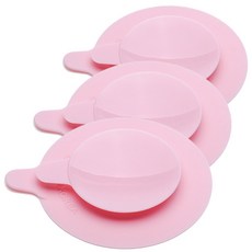 BeBeLock 雙面矽膠吸盤, 粉色, 3入