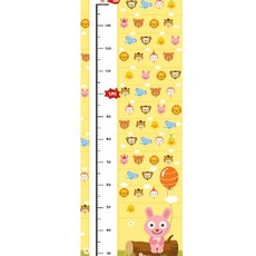 Jmilk 童趣氣球身高尺掛軸, 1個