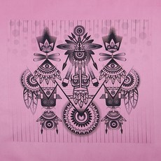 ccoczzi 圖騰印花素色被單, 混色