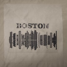 ccoczzi 文字印花城市圖案拼色被單, 混色