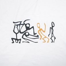 ccoczzi 人物圖案被單, 混色