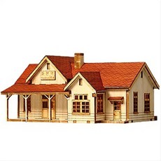 YoungModeler 英工房 HO 簡易車站花本站, 12歲以上, 1個