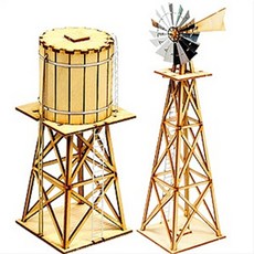 영공방 HO 웨스턴풍차세트, 15세 이상, 단품