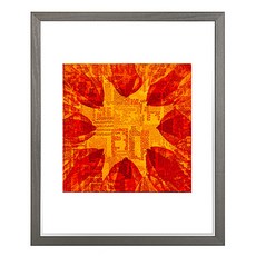 원목액자 배쌍 주, 그레이