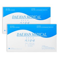 대한위제 거즈붕대 5cmX540cm, 12입 x 2개, 12입 x 2개, 12개입