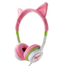 ZAGG ifrogz Little Rockerz 服裝嬰兒耳機, IFLRCH-HPK, Hot Pink Kitten