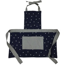 floraison 인디고블루데님유아앞치마