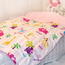 Petit Bedding 嬰兒夏季3件式寢具組, 粉色