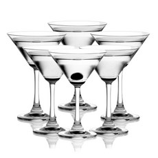 海洋玻璃天后雞尾酒/禮物, 6個