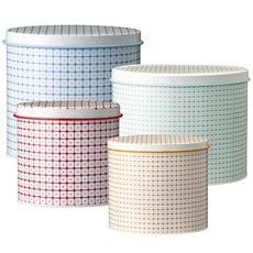 Bloomingville 收納罐 4入, 1套