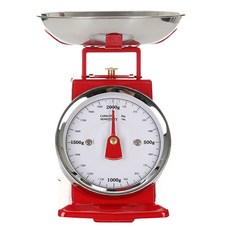 모던하우스 눈금저울 2kg, 레드