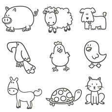 Indigopop 兒童圖案壁貼 123 1, 單一顏色