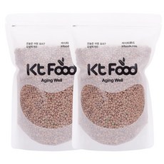 KT푸드 캐나다산 브라운렌틸콩, 1kg, 2개