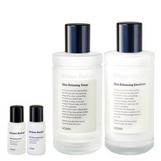 VONIN 城市救濟套組 2, 皮膚 135ml + 乳液 135ml + 2p, 1套