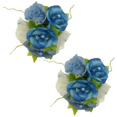 리빙데코 집게 2입세트 12cm, 블루, 2개