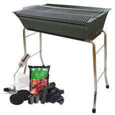 굿라이프샵 스텐드바베큐 주니어 + 바베큐세트, 1개