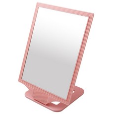CHILSUNG 立式方形桌鏡, 粉色, 1入