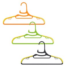 more systems 防滑 Joy 衣架 Slim Type Junior 20P 35 x 19cm, 隨機發貨, 20入