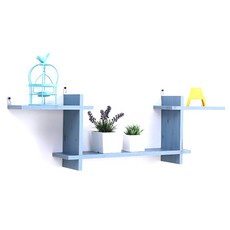 ArAmA 壁掛式收納置物架, 藍色