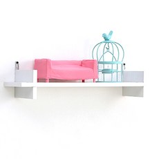 ArAmA Kkium 單層層架 600, 白色, 1層