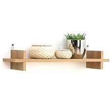 아라마가구 끼움 벽선반, 오크, 1단