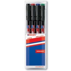 에딩e-142M 1.0mm 4색세트 흑 적 청 녹색, 1개