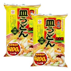 HIGASHIMARU 長崎海鮮風味皿烏龍脆麵 120.8g, 2包