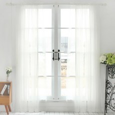 레인보우하우스 햇살쉬폰 커튼