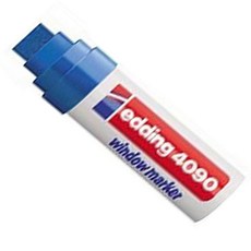 愛丁e-4090窗口標記/3, 1個, 藍色