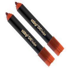 edding e-1340 軟毛筆 6, 橘色, 2個