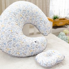 난쟁이똥자루 수유쿠션 DIY 꽃사슴블루, 1개