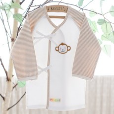 난쟁이똥자루 배냇저고리 DIY 원숭이 와펜, 1개