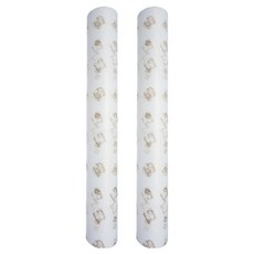 KUNBI 韓國不織布金屬三葉草 18m, 天空藍, 2個