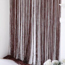 코지샵 스트링 스팽글 실 커튼, 스팽글 다크 브라운