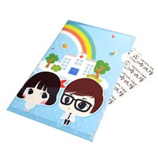 미니돌 보관홀더 레인보우투게더, 10개, 혼합 색상