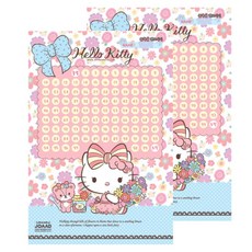 두배 헬로키티 플라워 칭찬세트, 2개, 혼합 색상