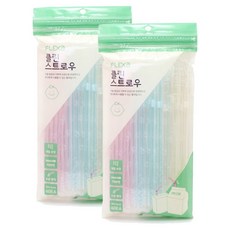 키즈원 플렉사 클린스트로우 60입, 60개입, 4개