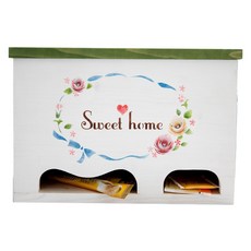 스코홈 핸드메이드 커피/티 박스 Sweet Home, 올리브그린, 1개, 1개