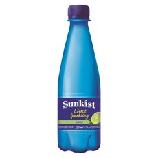 썬키스트 스파클링워터라임, 350ml, 24개