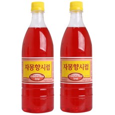 오뚜기 자몽향시럽, 1kg, 2개