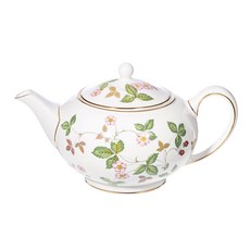 웨지우드 와일드 스트로베리 티포트 small, 혼합 색상, 400ml, 1개