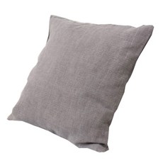 Apoa Room 簡約亞麻水洗靠枕套, 深灰色