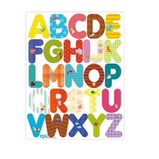 ROSETTA 英文字母磁鐵組, 磁鐵英文字 26入, 26片, 1組