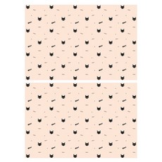 왈가닥스 페이퍼 테이블 매트, 20개입, 2개, Alley Cat