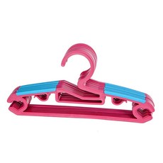 데코 코하트논슬립 어린이옷걸이, 핑크, 100입