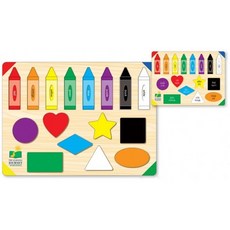 Learning Journey 彩色圖形翻翻學習拼圖, 3 歲及以上, 1個