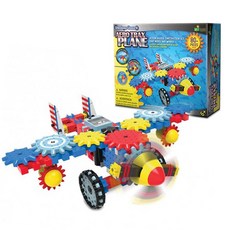 THE LEARNING JOURNEY 飛機造型齒輪積木 80個, 1 個