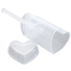 I Home烘焙派對推壓飯糰/杯子蛋糕模具 愛心, 1套, 單色