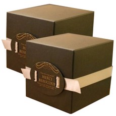 아이씨엘디자인 사각 tag box merci 태그블랙 2입, 1개